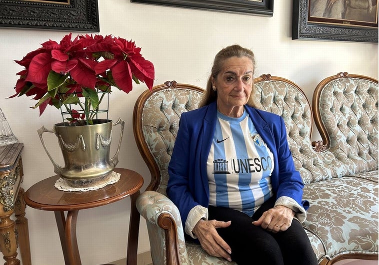 «La primera vez que salí con mi marido fue para ir a ver al Málaga»
